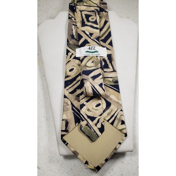 Van Heusen 417 ~ ITALIAN Silk Neck Tie - Picture 4 of 9